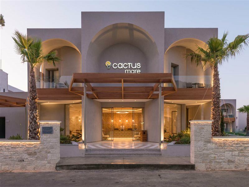 Hotel Cactus Mare Stalida Exterior foto