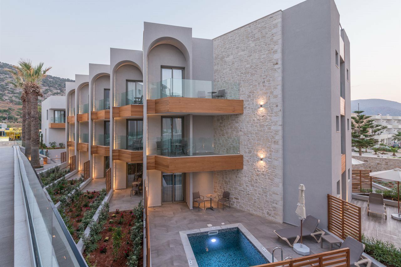 Hotel Cactus Mare Stalida Exterior foto